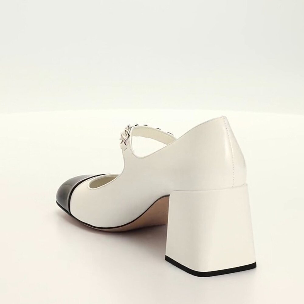 Miu Miu Mary Jane leather pumps size 40.5 - Beautiful almost new - Picture 8 of 10